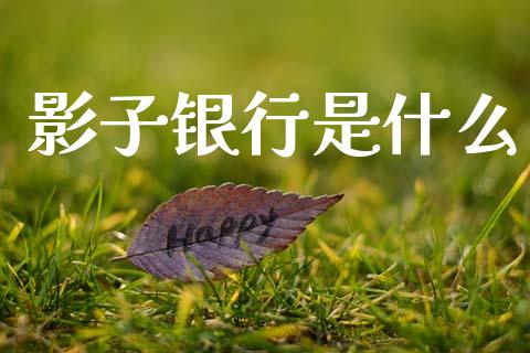 影子银行是什么_https://m.apzhendong.com_财经资讯_第1张