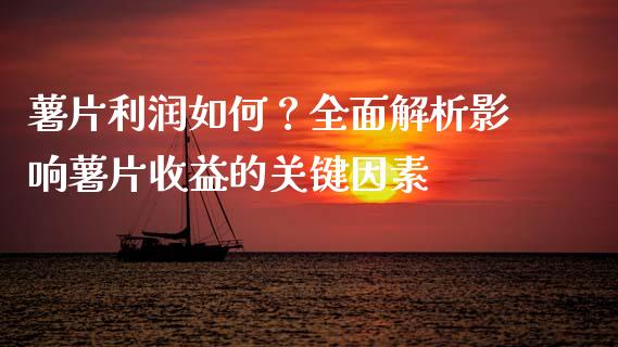 薯片利润如何？全面解析影响薯片收益的关键因素_https://m.apzhendong.com_全球经济_第1张