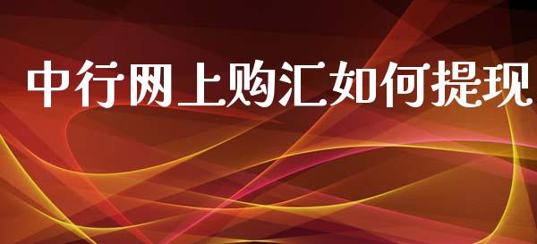 中行网上购汇如何提现_https://m.apzhendong.com_期货行情_第1张