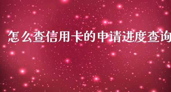 怎么查信用卡的申请进度查询_https://m.apzhendong.com_财经资讯_第1张