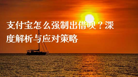 支付宝怎么强制出借呗？深度解析与应对策略_https://m.apzhendong.com_期货行情_第1张