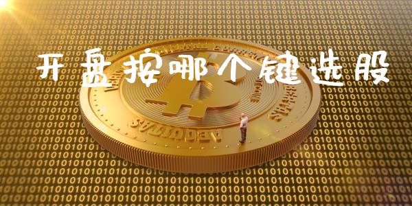 开盘按哪个键选股_https://m.apzhendong.com_全球经济_第1张