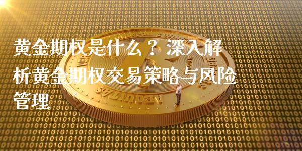 黄金期权是什么？ 深入解析黄金期权交易策略与风险管理_https://m.apzhendong.com_财务分析_第1张