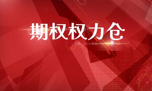 期权权力仓_https://m.apzhendong.com_财经资讯_第1张