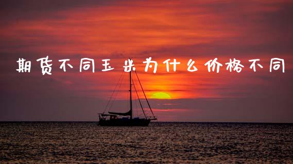 期货不同玉米为什么价格不同_https://m.apzhendong.com_财经资讯_第1张