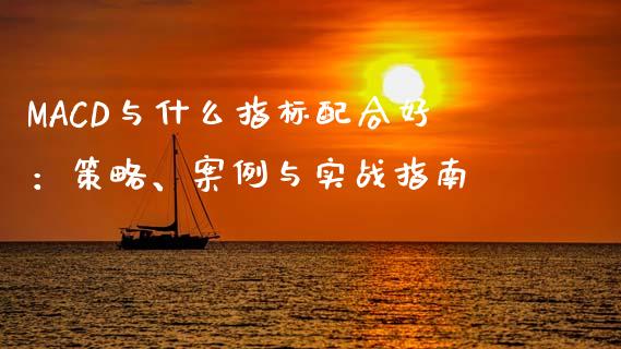 MACD与什么指标配合好:策略、案例与实战指南_财经资讯_第1张_财经资讯_财务分析_全球经济_期货行情 MACD与什么指标配合好:策略、案例与实战指南_https://m.apzhendong.com_财经资讯_第1张