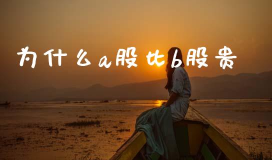 为什么a股比b股贵_https://m.apzhendong.com_期货行情_第1张
