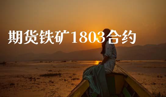 期货铁矿1803合约_https://m.apzhendong.com_全球经济_第1张
