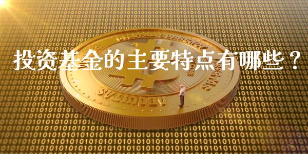 投资基金的主要特点有哪些？_https://m.apzhendong.com_全球经济_第1张