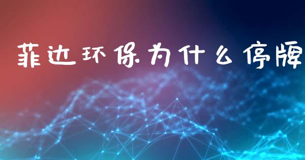 菲达环保为什么停牌_https://m.apzhendong.com_财经资讯_第1张