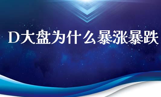 D大盘为什么暴涨暴跌_https://m.apzhendong.com_全球经济_第1张