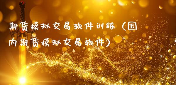 期货模拟交易软件训练（国内期货模拟交易软件）_https://m.apzhendong.com_财务分析_第1张