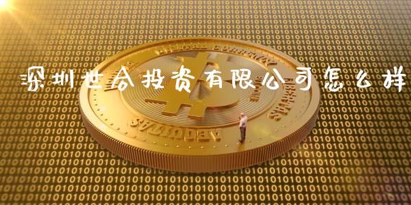 深圳世合投资有限公司怎么样_https://m.apzhendong.com_全球经济_第1张