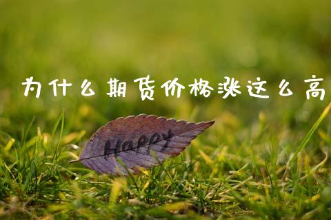 为什么期货价格涨这么高_https://m.apzhendong.com_财经资讯_第1张