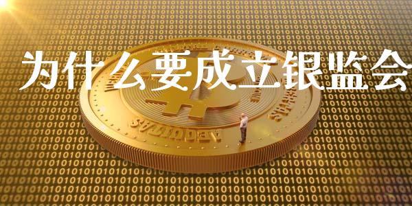 为什么要成立银监会_https://m.apzhendong.com_全球经济_第1张